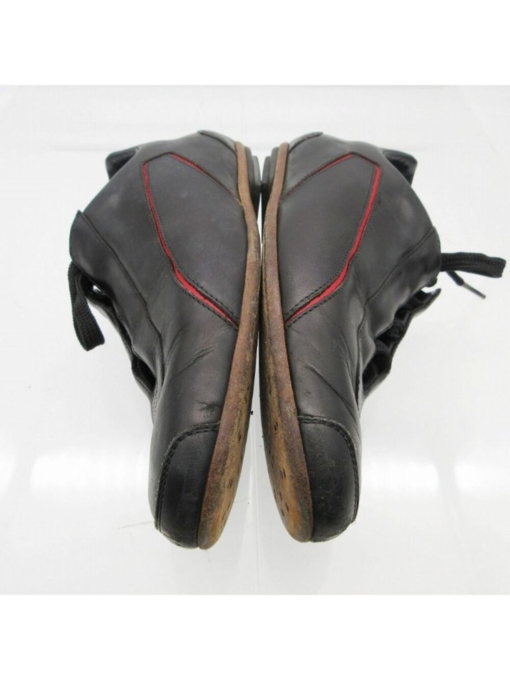 Louis Vuitton Black Leather Sneakers Shoes 35 - Picture 8 of 10